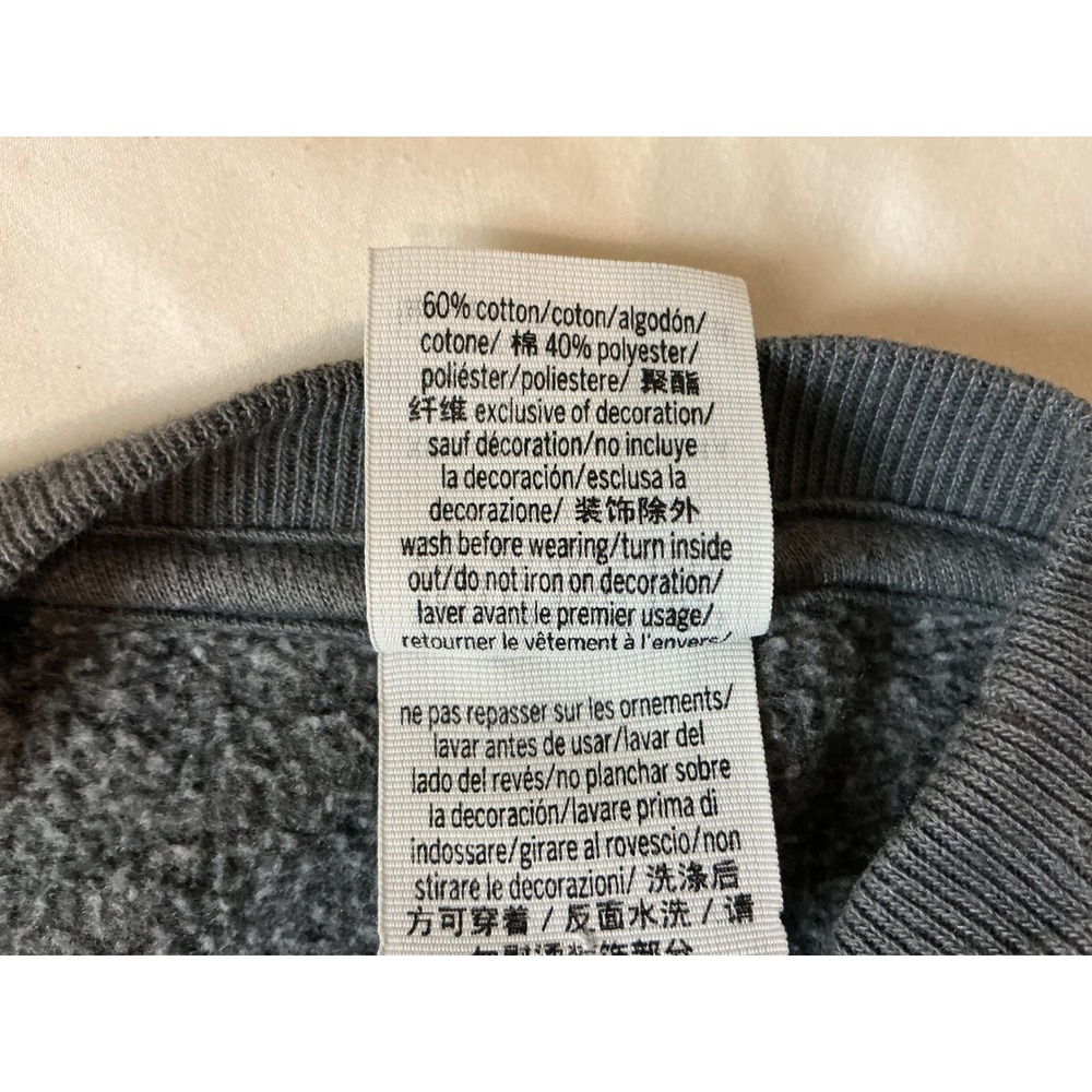 PINK Victoria's‎ Secret Tie Dye Crewneck Sweatshirt Charcoal Blue XS - Picture 6 of 6